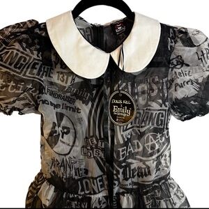 Emily the strange dress size S